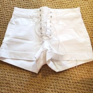 Pacsun lace up shorts
